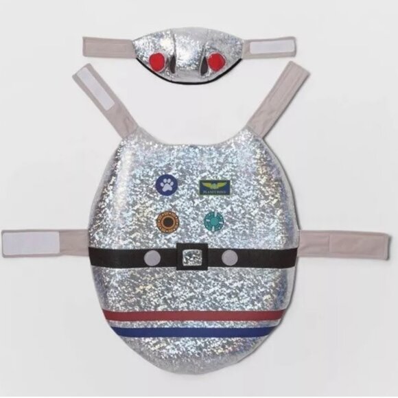 Cat Dog Hyde & Eek ASTRONAUT Halloween Costume Size XS Sm Med Hat Space NWT - Picture 3 of 7